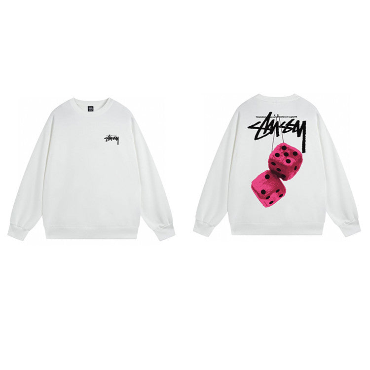 Stussy Sweatshirts Crew Neck Fleece Classic Sweater