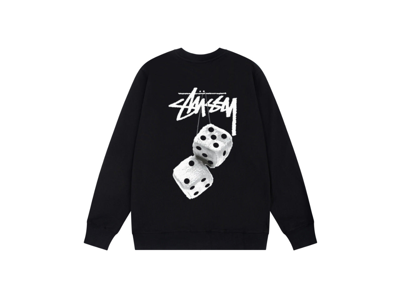 Stussy Sweatshirts Classic Print Fashion Sweater