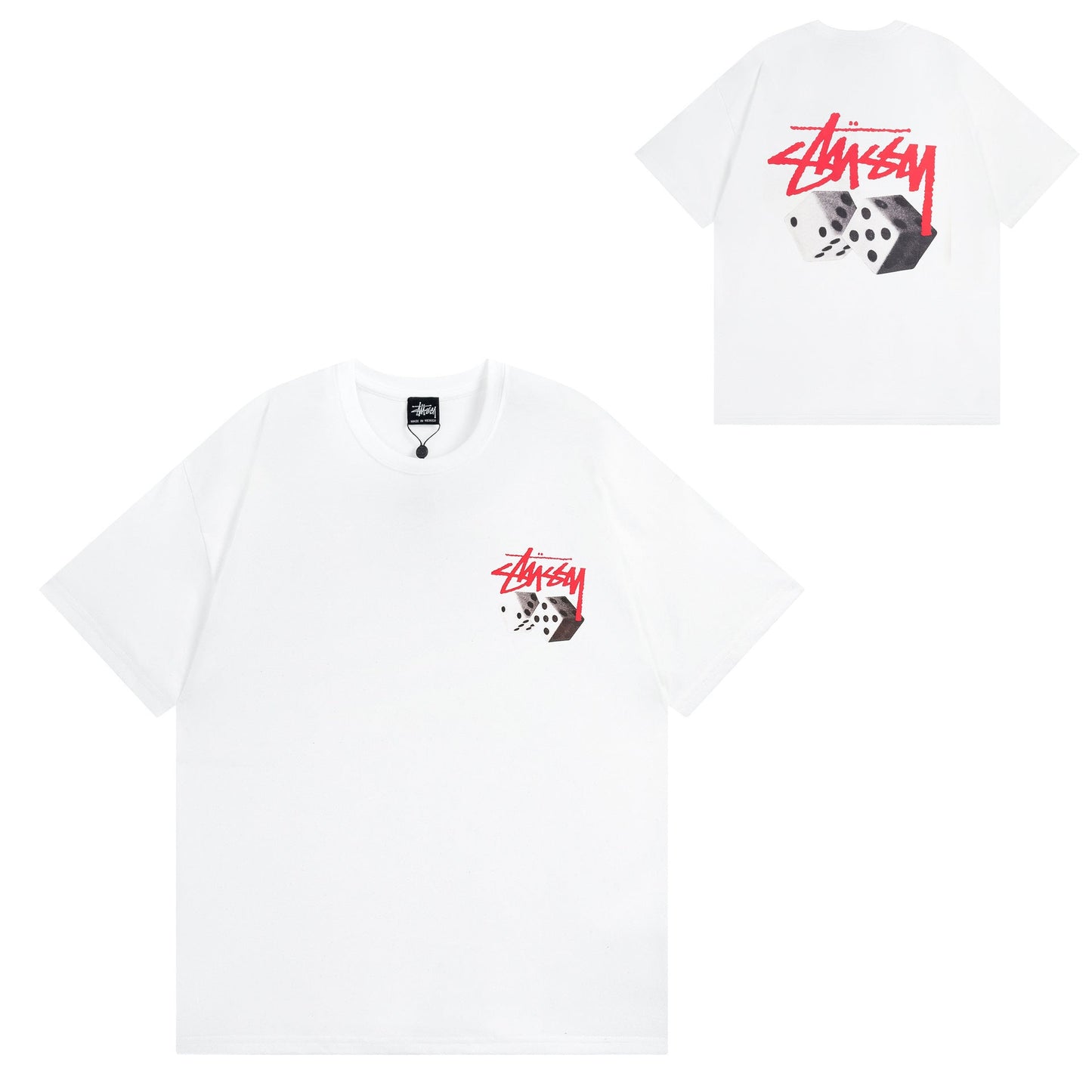 Stussy T Shirts Casual Versatile Loose T Shirts Couple