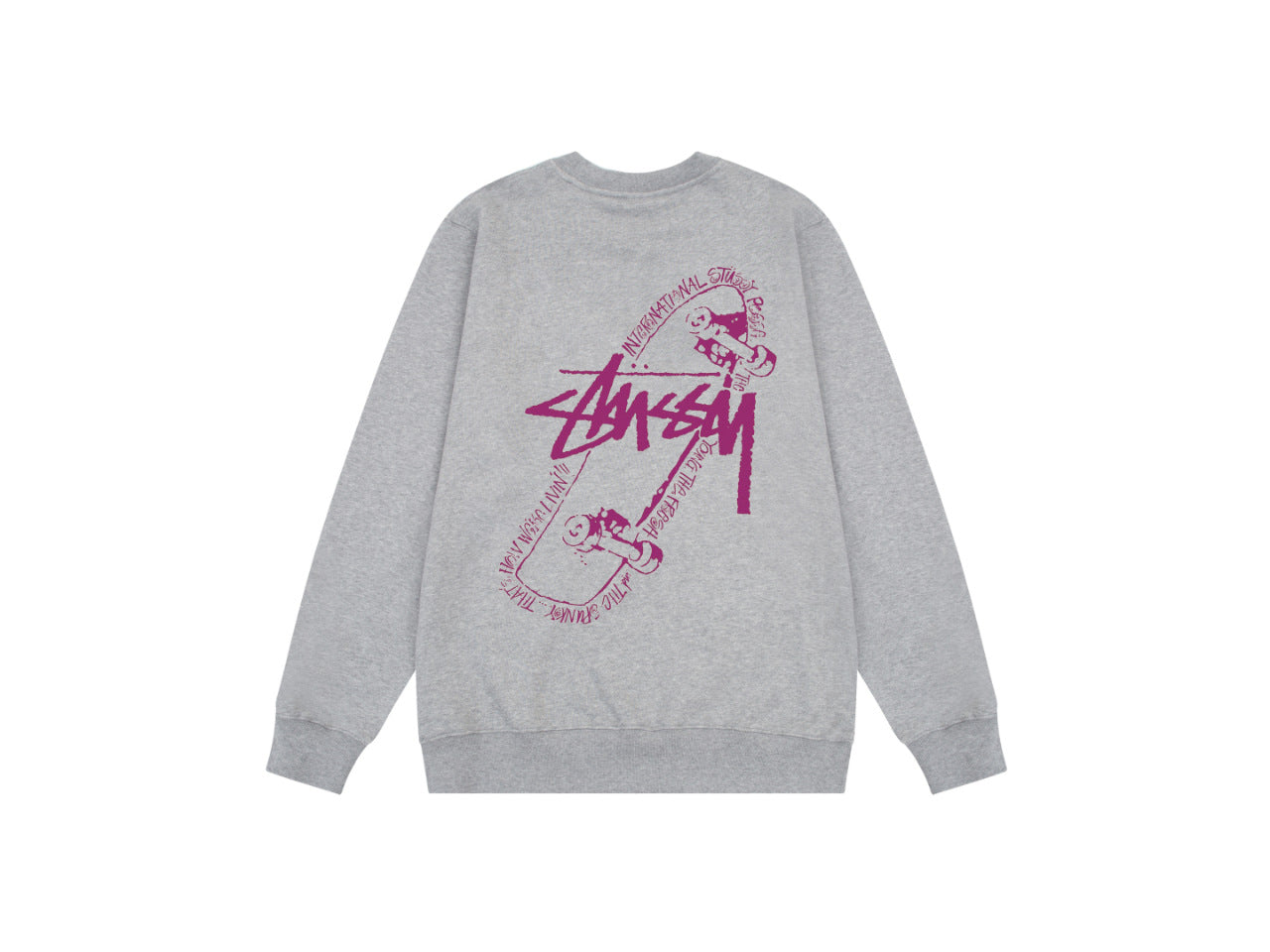 Stussy Sweatshirts Classic Print Fashion Sweater