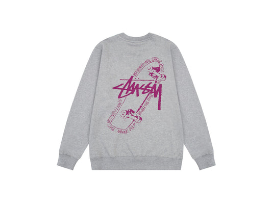 Stussy Sweatshirts Classic Print Fashion Sweater