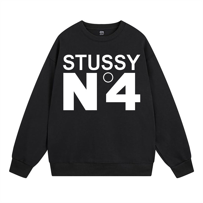Stussy Sweatshirts Crew Neck Fleece Sweater