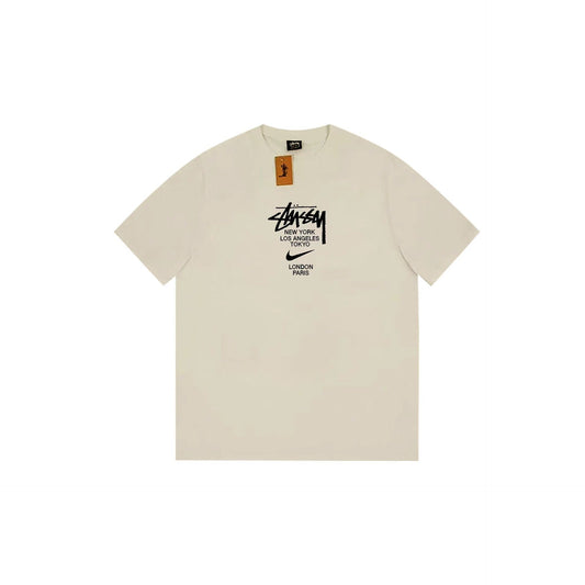 Stussy T Shirts Loose Casual T-Shirts Same for Men and Women