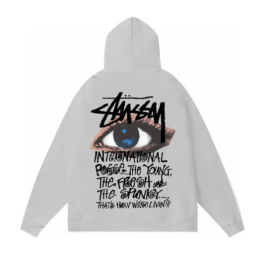 Stussy Hoodie Fleece Hooded Sweater