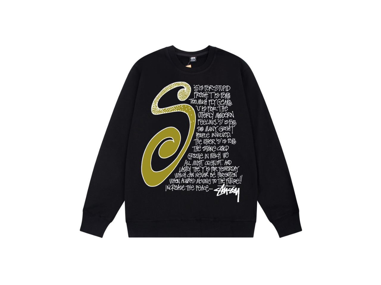Stussy Sweatshirts Fashion Classic Sweatshirts