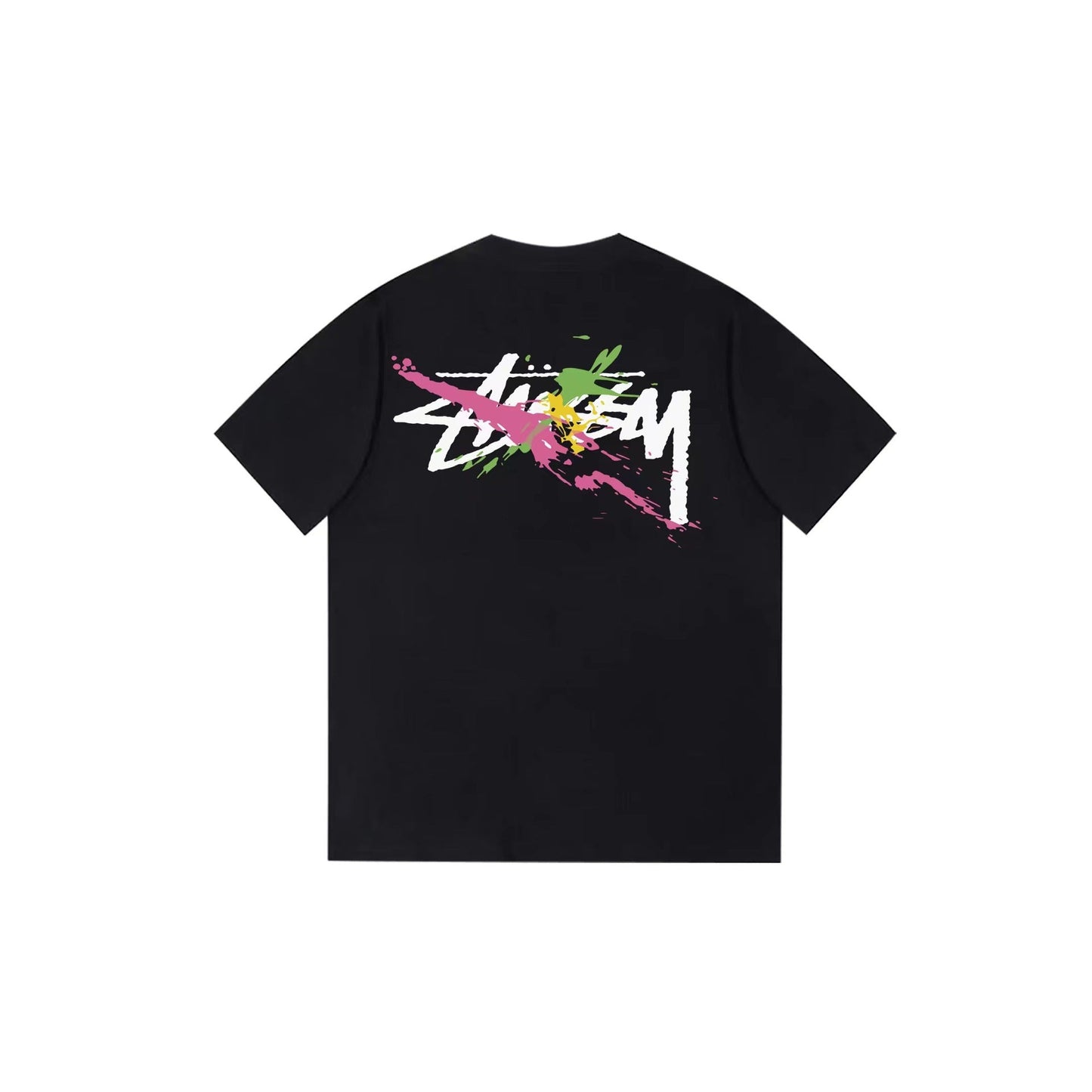 Stussy T Shirts Loose Casual T-Shirts Same for Men and Women