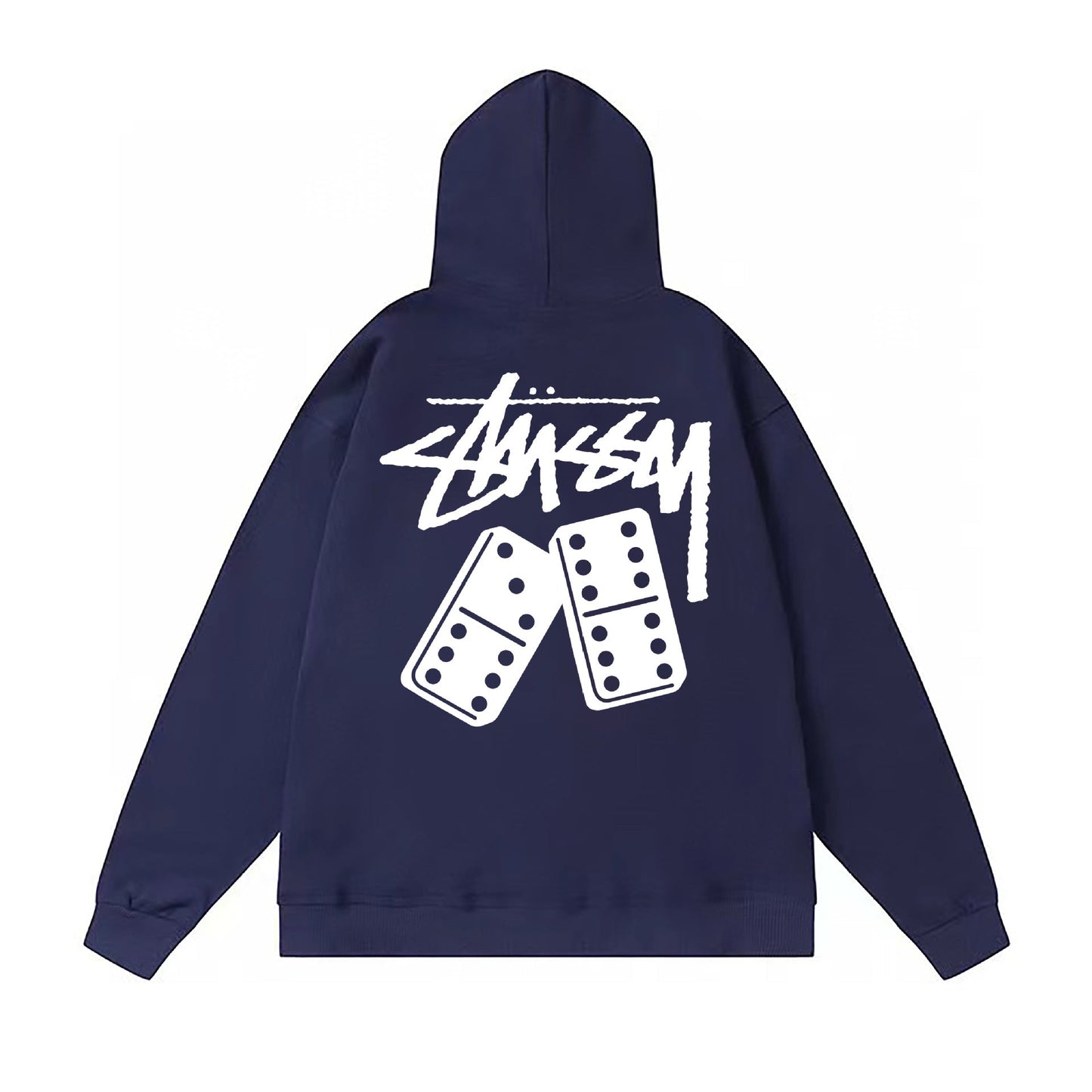 Stussy Hoodie Fall/Winter Fleece Hooded Sweater