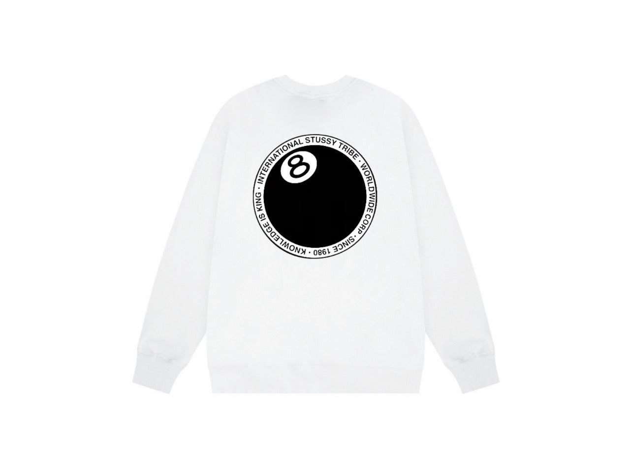 Stussy Sweatshirts Classic Print Fashion Sweater