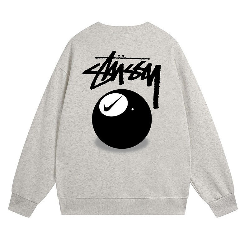 Stussy Sweatshirts Crew Neck Fleece Sweater