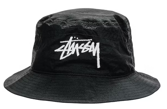 nike x stussy black hat